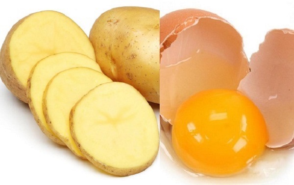 Hướng dẫn cách làm mặt nạ khoai tây trứng gà