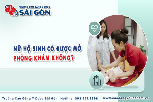 nữ Hộ sinh có được mở phòng khám không?